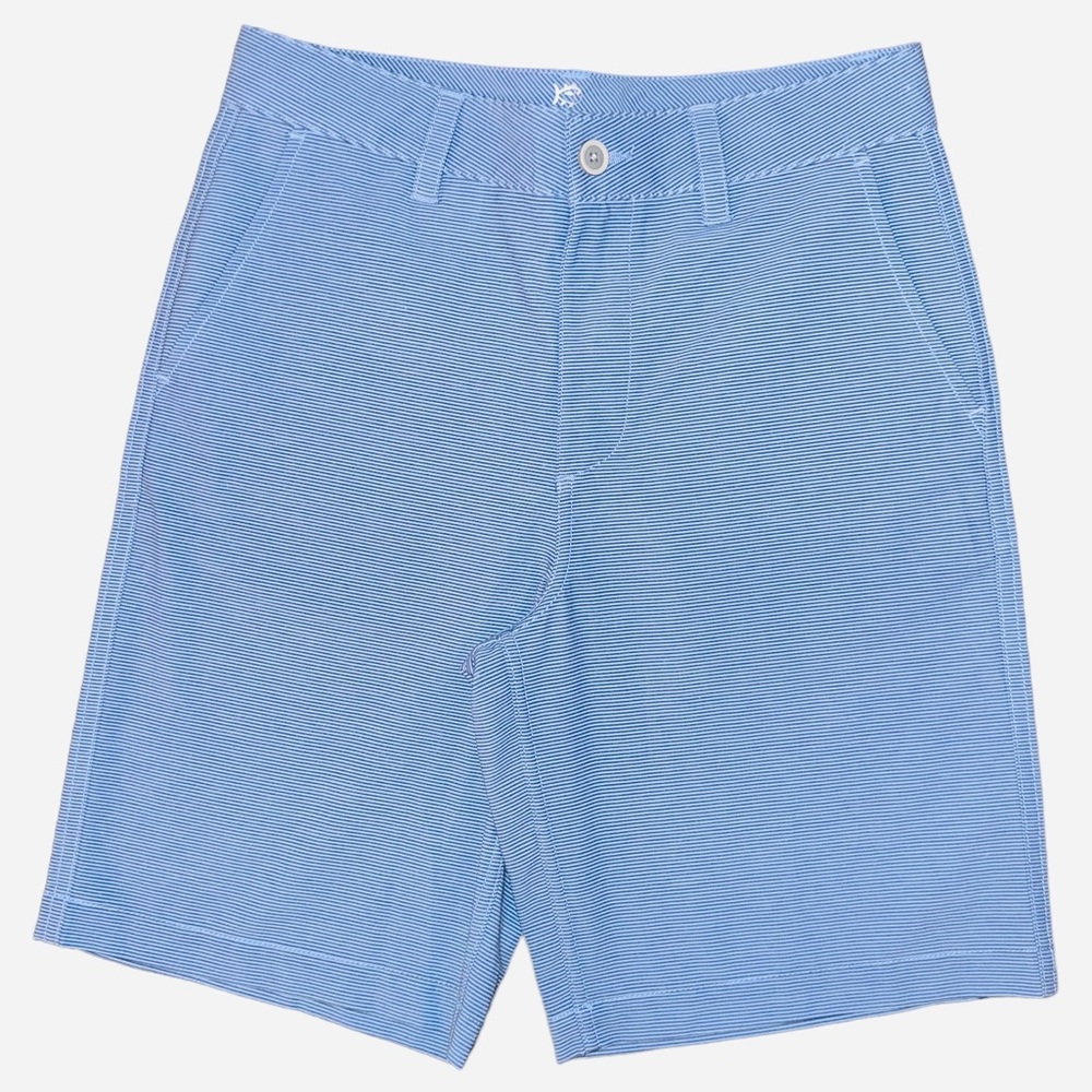 Southern tide blue and white striped shorts